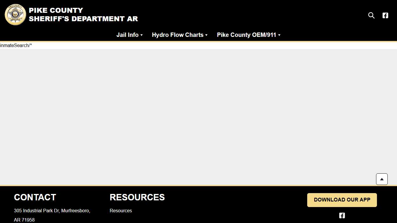 Inmate Search | Pike County Sheriff’s Office (AR)